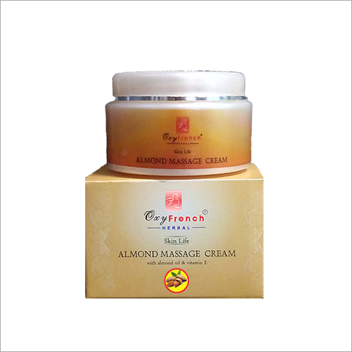 Almond Oil And Vitamin E Almond Massage Cream Gentle On Skin