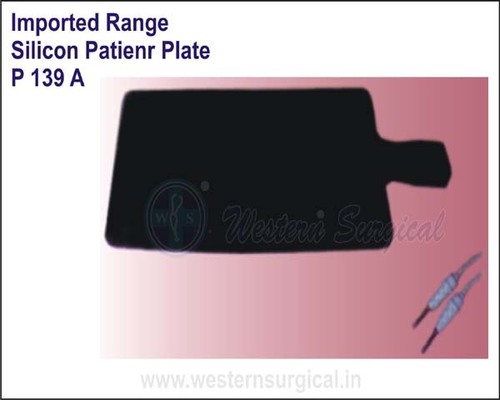 Silicon Patient Plate By WESTERN SURGICAL