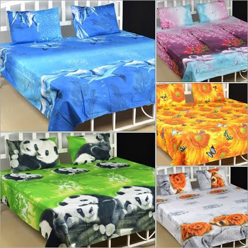 Available In Multicolour Designer Bed Sheet