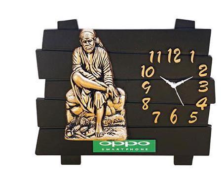 Wall Sai Baba Clock