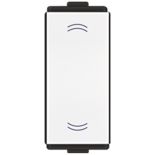 Pressfit Edge Modular 6 Amp. Electrical Switches - Plastic Material Flexible Design Elegant White Color Screwless Installation High Safety Levels
