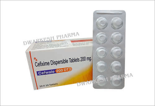 Cefwale 200 Dt Tablets Suitable For: Suitable For All