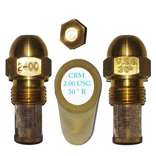 Copper Bergonzo Nozzle Usg 30 Degree Type R