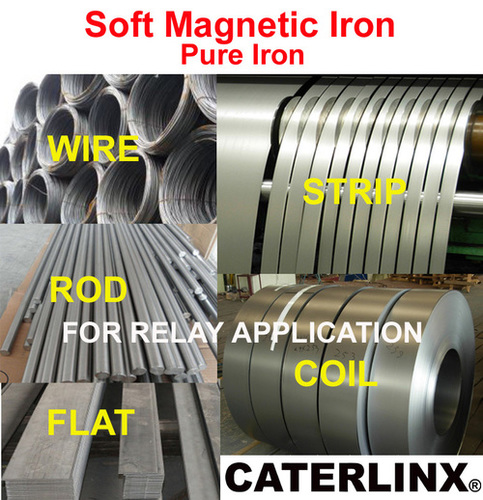 Soft Magnetic Iron(Pure Iron) Plates/Rods/Wires/Flats