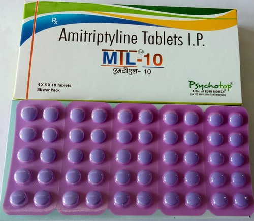 Amitriptyline 10 Mg & 25 Mg Specific Drug