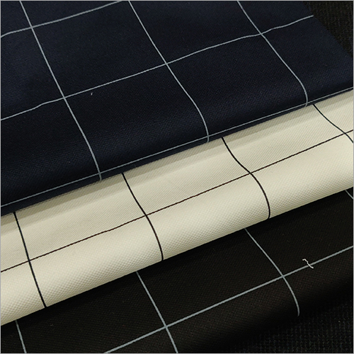 Washable Plain Check Fabric