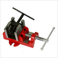 Sg Iron Bearing Puller Armature Vice - Sg Iron Casting, 3" & 4" Size, Red Finish | Durable Armature Tool