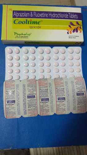Alprazolam 0.25 mg & Fluoxetine 20 mg