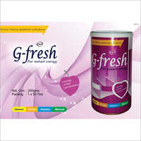 G-fresh For Instant Energy Shelf Life: 18 Months
