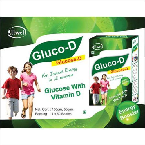 Glucose With Vitamin D Dosage Form: Powder