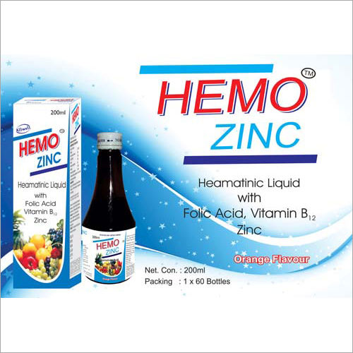 Heamatinic Liquid wirh Folic Acid - Vitamin B12 Zinc