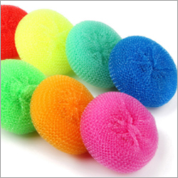 PP Ball Plastic Mesh Scourer