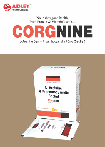 L-Arginine 3gm + Proanthocyanidin75mg (Sachet)