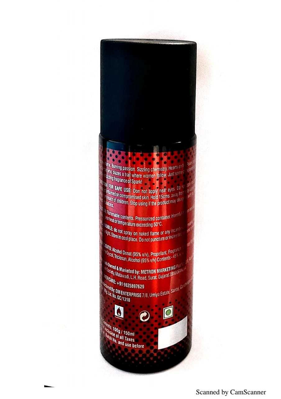 Mens ZMX Deodorant Spray