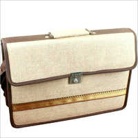 Jute Office Laptop Bag
