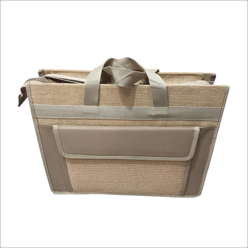 Available In Multicolor Mens Jute Laptop Bag