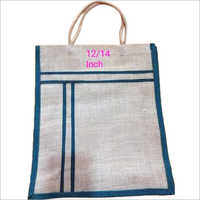 12 Inch Jute Lunch Bag