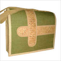 Jute Printed Sling Bag