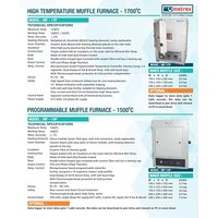 Programmable Muffle Furnace  - 1500 C