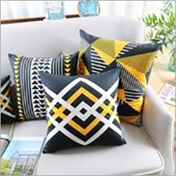 Square Shape Soft Cushion - Soft Fabric, 16x16 inches, Multicolor, Printed Pattern | Ideal for Decoration and Gifting Purposes