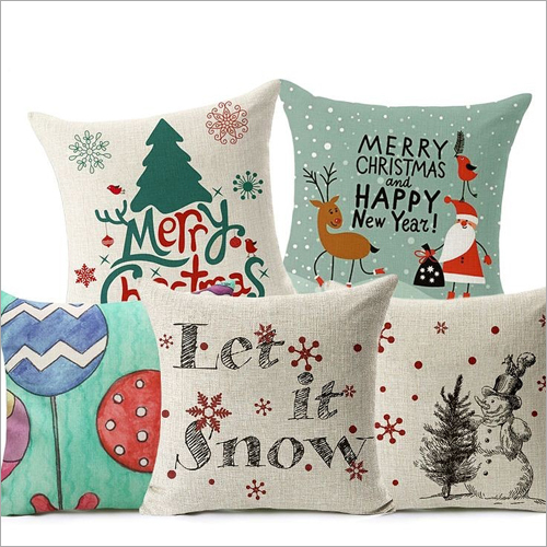 Trendy Soft Cushion - Fine Grade Fabric, Multicolour Printed Designs | Ideal Gift for Comfort and Relaxation on Beds and Couches