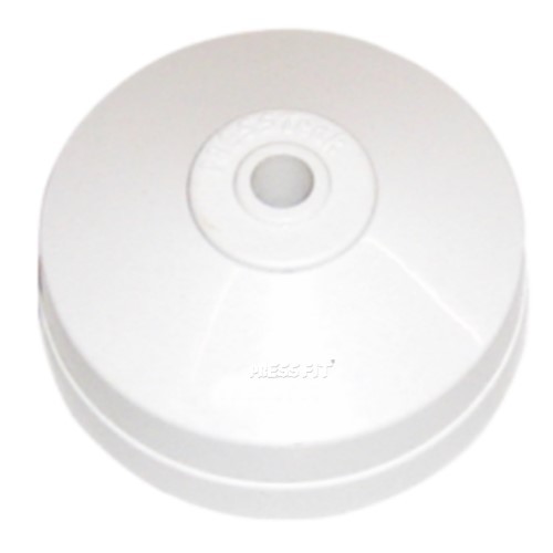 White Pressfit Ceiling Rose