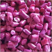 Plastic Pink Reprocessed Granules Durable