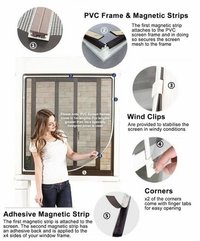 Magnetic Insect Screens For Doors Windows In Indore Magnetic