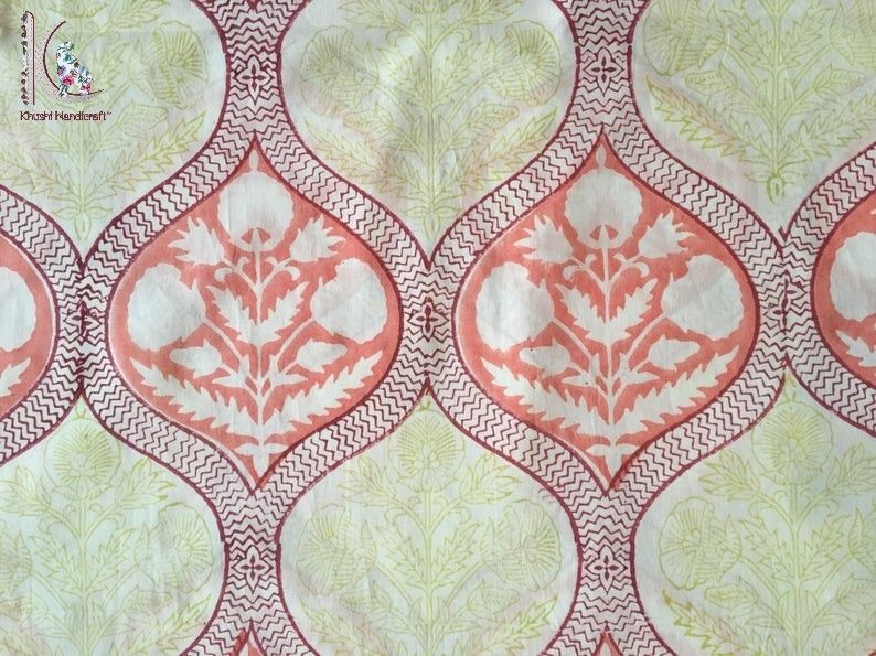 Mughal Buta Print Fabric