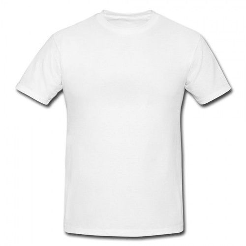 Plain white t-shirt