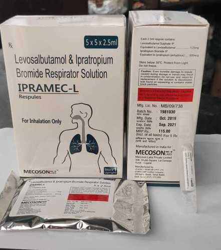 Levosalbutamol Ipratropium Bromide Respule By MECOSON LABS PRIVATE LIMITED