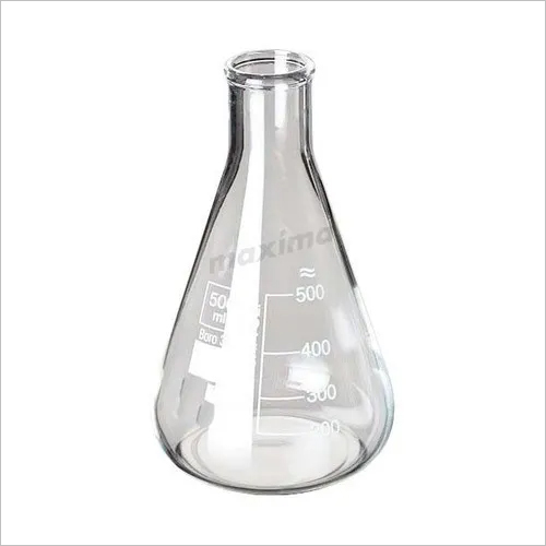 ERLENMEYER FLASK, NARROW NECK WITH GRADUATION