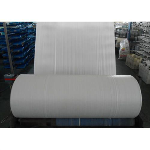 White Roll PP Woven Fabric