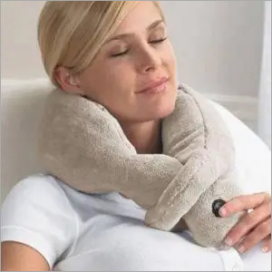 100% Memory Foam Neck Massager Pillow-Vibrating Massaging