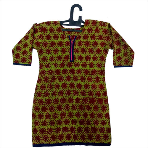 Available In Different Color Ladies Printed Kurti