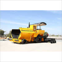 Road Paver Machine - 5560x3000mm | Durable Metal, 4 Cubic Metre Capacity, Yellow, Semi-automatic, 105 Hp Power Output