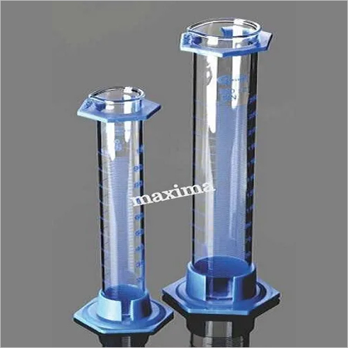 MEASURING CYLINDER, WITH PROTECTION COLLAR