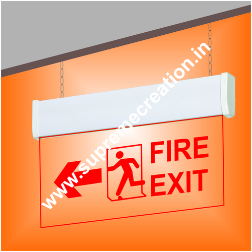 Fire Exit Sign Light