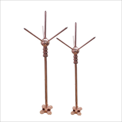 Brown Copper Bonded Lightning Arrester