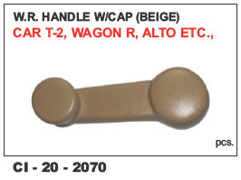 Wr Handle W/cap (Beige) Car T-2, Wagno-r, Alto, Vehicle Type: 4 Wheeler