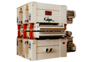 Four Head Top And Bottom Wide Belt Sanding Machine  (kid-1300-r-r ) - Air Pressure: 0.6 Mpa