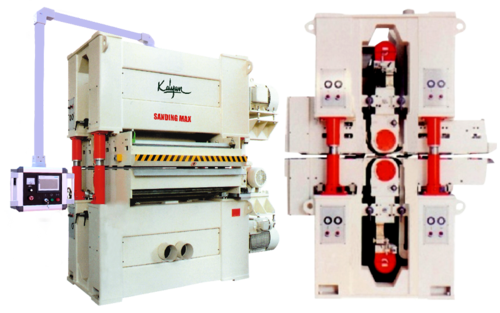 TWO HEAD TOP AND BOTTOM WIDE BELT SANDING MACHINE (KID-1300-RP)