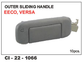 Outer Sliding Handle Eeco, Versa L/r Vehicle Type: 4 Wheeler