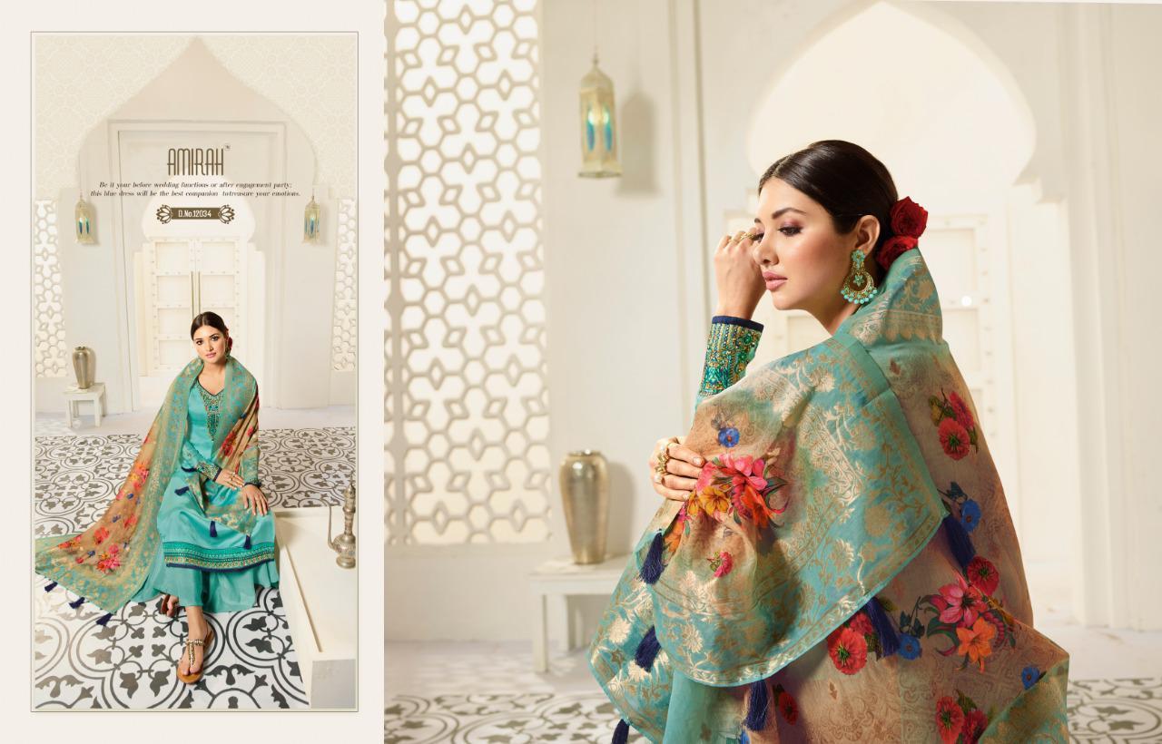 AMIRAH STYLE   PLAZZO  SALWAR SUITS