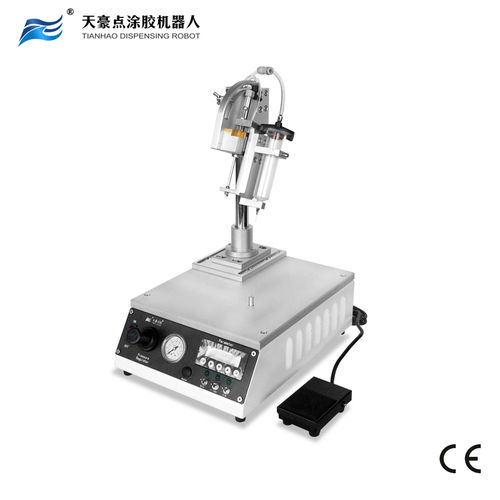 Dual cartridge dispenser for 2 Part (AB) Epoxy Glue-TianHao Dispensing  Robot
