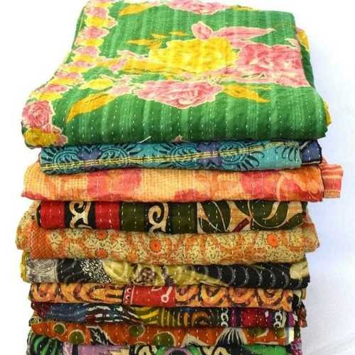 Cotton Handmade Kantha Quilts