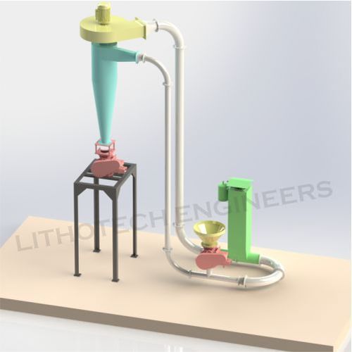 Pneumatic Conveying System By LITHOTECH ENGINEERS LLP.