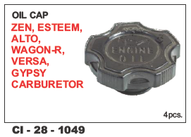 Oil Cap - Durable High-Quality Plastic | Compatible with Zen, Esteem, Alto, Wagon-R, Versa, Gypsy, 4-Wheeler Warranty