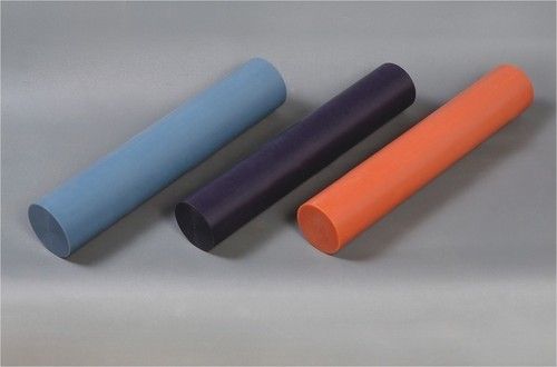 Orange And Black Nylon Plastic Rods