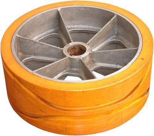Yellow Plastic Pulley
